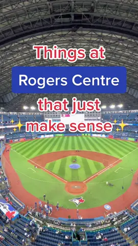 Things at Rogers Centre that just make sense! No hard feelings though @Toronto Blue Jays, I had a great time at Rogers Centre! #MLB #baseball #ballpark #bluejays #rogerscentre #toronto #skydome (Rogers Centre in Toronto, Ontario, Canada. Rogers Center. Toronto Blue Jays ballpark. Toronto Blue Jays stadium. Toronto ballpark.)