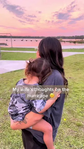 Well there ya have it! 🤪 #caseyandkaci #couplecomedy #marriage #wifereacts #hurricane 