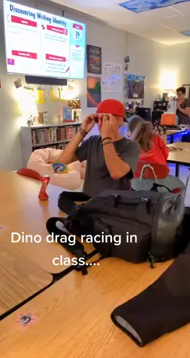 #DragRacingInClass #NeverADullMomentWithDINO