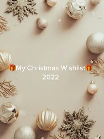 🎁My Christmas Wishlist 2022🎁 #whatiwantforchristmas #christmascountdown #christmas2022 #onlineshopping #fyp #fypシ 