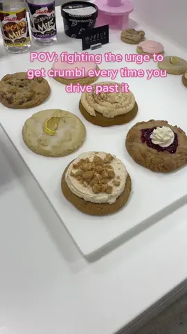 I’m sorry but like if we pass a crumbl, we’re getting it! #crumbl #crumblcookies #crumbltiktok #crumblreview #cookies #cookiesoftiktok #crumblrun 