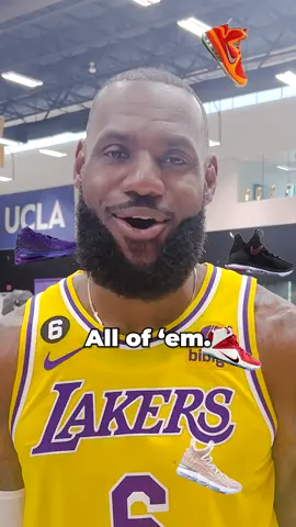 We caught up with LeBron at #NBAMediaDay and shared all his favorites 💯 🎥 NBATV/IG #NBA #lakers