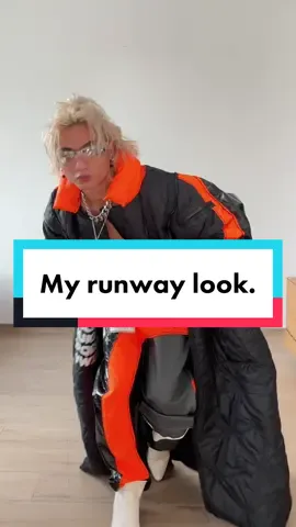 What would your runway outfit look like ? 👀 #fashionweek #mfw #pfw #runwaywalk 