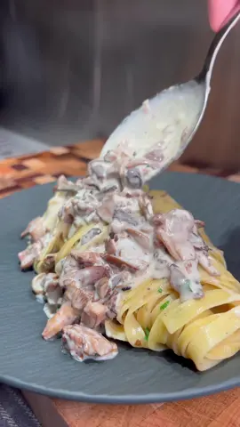 Wild Mushroom Tagliatelle 😍🍄 @ocado #ocado #ad #mushrooms #pasta #pastatiktok #italianfood #italian #Recipe #EasyRecipes #EasyRecipe #asmrfood #FoodTok #cooktok #dinnerwithme #dinnerrecipe #vegan 