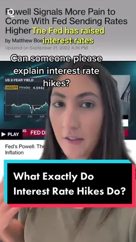 The #Fed has raised #interestrates 75 basis points for a third time. @scarjfu  breaks down what these hikes actually do and whether or not they are having an impact on #inflation. #finance #money #stockmarket #recession