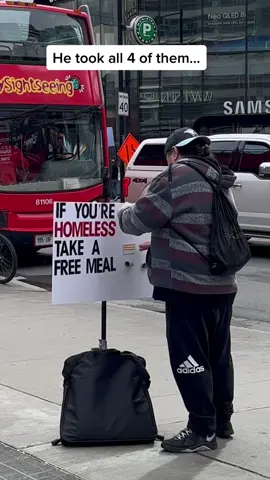 He took everything… I don’t know how to feel about this. #fyp #free #homeless #gonewrong #humanity #givingszn #givingback #sad #money 