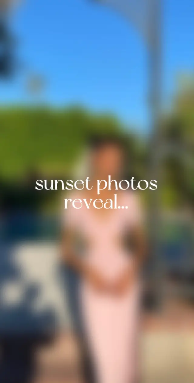 took some sunset wedding photos and here's how they turned out 🥰🫶🏽✨ #sunset #wedding #losangeles #princesscore #pink #curlyhair #blackgirl #blackgirlmagic #eventdress #elegant #naturalglam #softglam #princess #softcore 