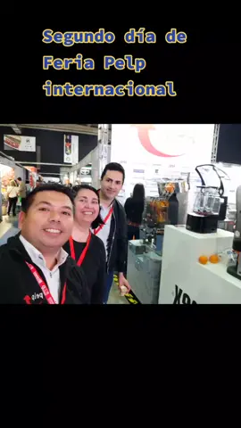 segundo día de feria y todo a full, hoy último día con todo y el power  #chef #espaciofoodandservice #parati #gastronomia #lentejas #chile #junior #carozzi #viral 