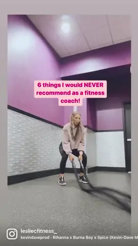 6 things I would NEVER recommend as a fitness coach #weightlossformoms 
