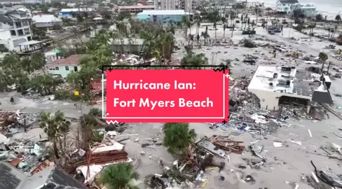 Catastrophic damage in Fort Meyers Beach. #hurricaneian #hurricane #florida #flood #stormsurge #naturaldisaster #fortmyers #fortmyersbeach 