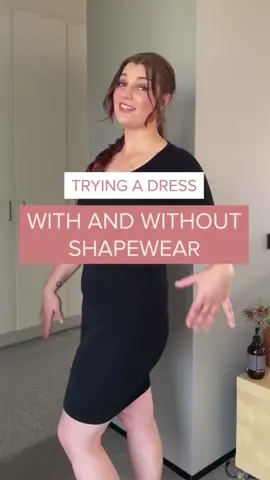 Wait for the before and after! 😍 #shapewear #dresshack #shapeweartiktok #shapewearthatreallyworks
