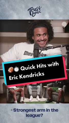 Ready. Set. Go. 🎧⁠ ⁠ @erickendricks54 plays Quick Hits with Cam and Mark on #TrussLevelz. (Link in bio) 