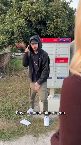 What would you say? 😂 #fyp #eminem #funny 