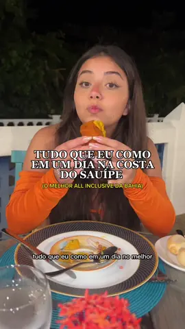tudo que eu como em um dia no melhor all inclusive da Bahia! 🫶🏻 @costadosauipe #chango 