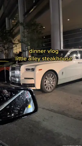 dinner here is always 10/10 😋#dinnervlog #steakdinner #cometodinnerwithme #atlantafinedining #steakhouse #littlealleysteak #salmondinner #ootn #dinneroutfit #ayrastarr #rushayrastar 