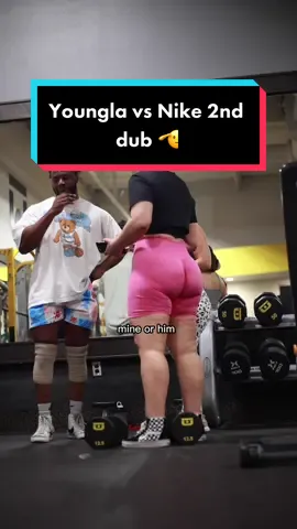 Replying to @ereddiejimenez he really said “i asked the two fine gentlemen over here” 🤣 #gymvlog #micdup #gym #Fitness #GymTok #FitTok 