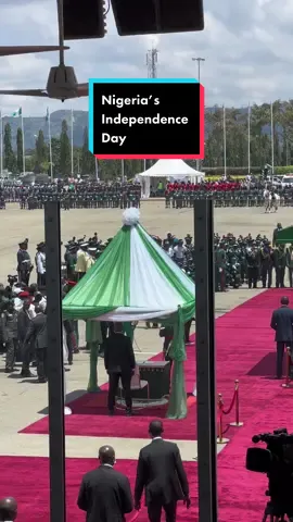 Nigeria’s Independence Day celebrations #NigeriaAt62 #Nigeria #independenceday #foryourpage #viralvideo #Abuja 