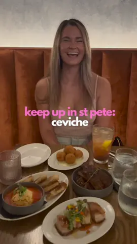 small plates are my love language 😍 #ceviche #cevichestpete #stpete #stpetersburg #stpetetok #stpetersburgflorida #floridatok #floridagirl 