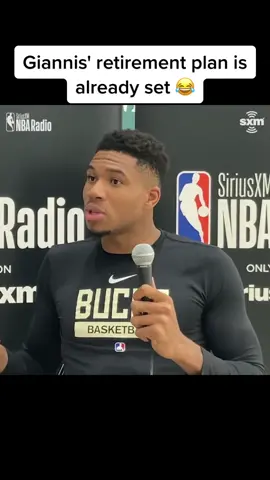 Giannis already has his retirement plan set: “I want to be like Tim Duncan. Where the hell is Tim Duncan?!”😂 [via siriusxmnbaradio/TW] 