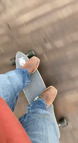 Listen.. wet wheels, wet boots, what could go wrong?  🛹 ##iloveskateboarding