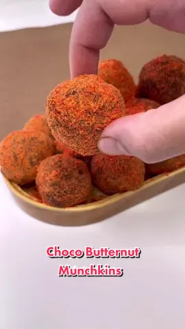 Choco Butternut Munchkins #donut #recipes #tutorial #foodtiktok see pinned video in profile for the choco cake recipe😉