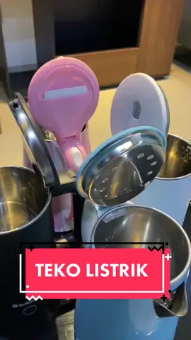 Teko listrik dengan bahan stainless steel SUS 304, daya watt 450 dapat mendidihkan air dengan cepat tanpa menunggu lama 😍 tersedia banyak pilihan warna yg menarik juga loh bund 🥰 #subron #subronofficial #peralatanrumahtangga #peralatandapur #peralatandapurmurah #peralatandapurviral #peralatandapurtiktokshop #fyp #tiapharimakinproduktif #KitchenHacks #kitchen #menjadiindonesia #samasamabelajar #samasamadirumah #TeamCentury12 #tekolistrik #tekolistrikstainless #stainlesssteel #sus304 #sus304foodgrade #sus304stainlesssteel 