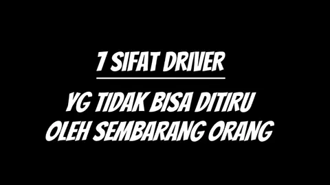 Driver muda, be like.. 👌😎👍 #driver #drivermuda #storywa #driverindonesia🇮🇩 #foryoupage #TeamCentury12 #EndlessJourney #soundviral #indonesia #fyp 