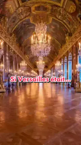 Si Versailles était… #ifiwas #tiktokculture #tiktokacademie #chateauversailles #palace #palaceofversailles #trend 
