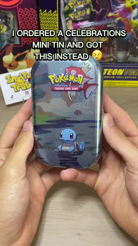 I Got Sent The WRONG Pokemon Tin 🥲 #fyp #pokemon #pokemongo #collection 