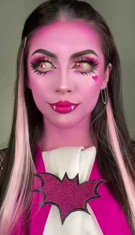 Draculaura 3/31 Days Of Halloween💕 #draculaura #monsterhigh #draculauramakeup 