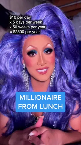 How much money can you really save from making lunch at home every day? Let’s do the #math!  #dragqueen #personalfinance @The School of Hard Knocks 
