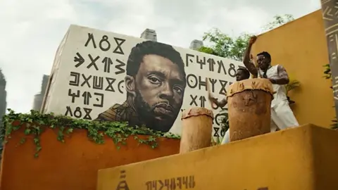 you are the star in our heart. Rest in Power, Chadwick Boseman. #BlackPanther #Marvel #MarvelStudios #Tchalla 