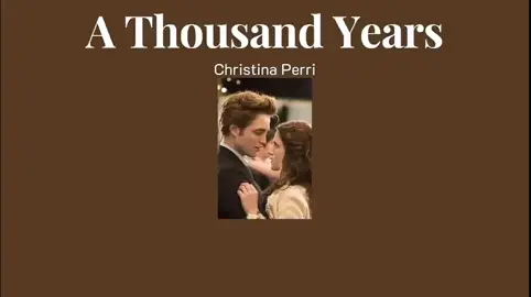 A Thousand Years - Christina Perri #แปลเพลง #ความหมาย #fyp #ขึ้นฟีดเถอะ 