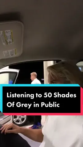 Listening to 50 Shades of Grey in public. #sex #50shadesofgrey #reading 
