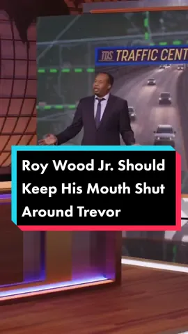 Maybe @roywoodjr should keep his mouth shut around Trevor? #DailyShow #fyp #foryoupage #roywoodjr #ronnychieng