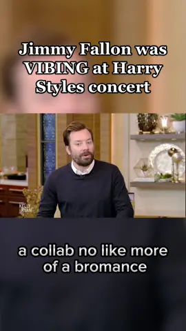 Jimmy Fallon was VIBING at Harry Styles concert #FallonTonight #jimmyfallon #harrystyles #concert #foryou #fyp #fypシ #music #television #livewithkellyandryan 