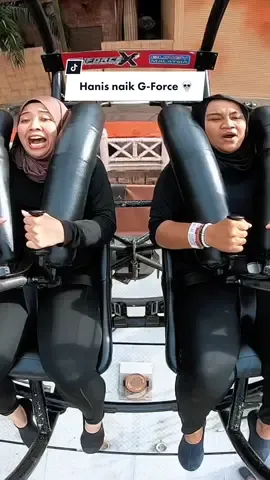 Replying to @Aini Zul finally got my wish to ride the G-Force X!! Bonus: dapat naik dengan Hanis 😂 #gforcexsunwaylagoon #thingstodowithfriends 