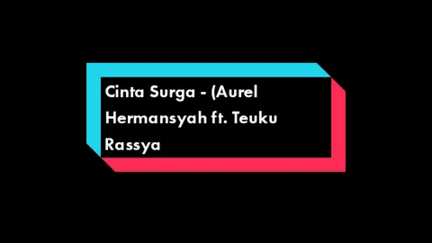 bagaimana bisa aku mencari orang baru untuk menyembuhkan lukaku,untuk melupakan orang lama saja aku tak sanggup🥺🥀 #fypsounds #overlay #lirycs #aurelhermansyah #teukurassya #cintasurga