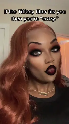 I’ve always wanted to try this filter. 🖤 #tiffanyfilter #brideofchucky #chucky #halloween #fyp 