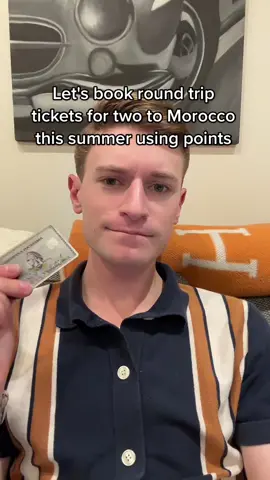Book a round-trip vacation to Morocco using Amex Points! Taking advantage of transfer partners and promotions can save you tons of money and points. Like and follow to learn how! #amex #americanexpress #creditcard #creditcards #creditcardpoints #creditcardtips #creditcardhacks #travelhacks #travel #traveltips #points #miles #amexpoints #amexplatinum #airfrance #KLM #Morocco #SanFrancisco 
