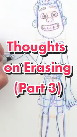 Thoughts on Erasing (part 3). #Drawing #draw #talent #cartoon #artist #art #tutorial #LearnOnTikTok #advice #animation #youtube #share 