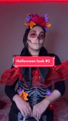 First time doing Catrina makeup I’m so in love🧡I used @novabeauty makeup and the costume is from @fashionnova they have amazing costumes check them out!  #halloween #halloweenmakeup #makeup #halloweeninspo #catrinamakeup  #makeuphacks 