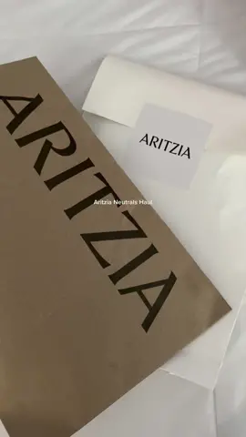 Aritzia neutrals haul #aritziahaul #aritzia 