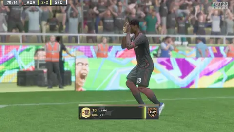 fifa 23 leao #fifa #fifa23 #leao #rafaelleao #powershot #gangsta #griddy #griddydance #celebration #keşfet #beniöneçıkart