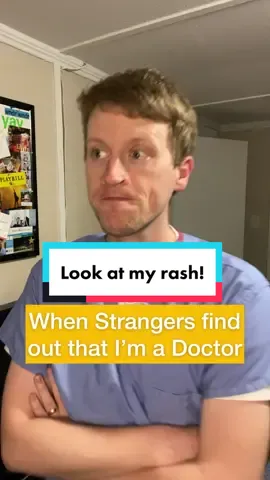 This is what you get when you wear scrubs in public