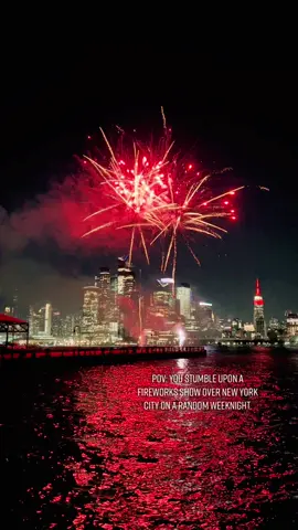 #fireworks #firework #nyc #newyorkcity #newyork #hoboken #nj #surprise 