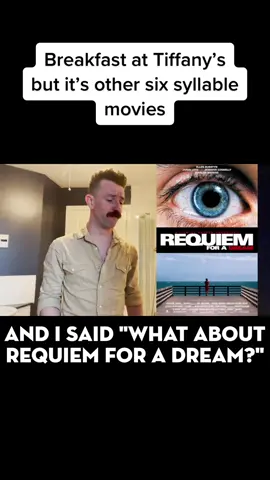 breakfast at tiffanys but it’s other six syllable movies #films #movies #songparody 