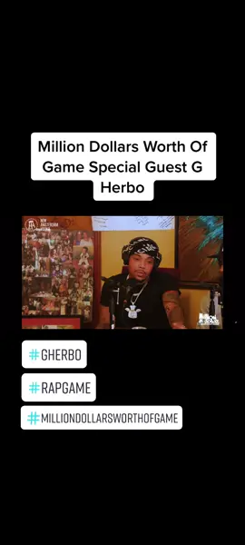 #milliondollarsworthofgame #special #guest #gherbo #talks #rapgame #journey #podcast #herbo #newalbum #nicki #nickiminaj #jb #family #fypシ #thoughts #independentartist #rapper #malerapper #chicago #blessings #hiphop #chi #foryoupage #viral 