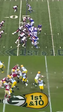 Aaron Rodgers and Daniel Jones. Known master manipulators of the play action fake #giants #nygiants #danieljones 