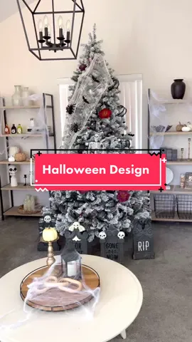 Spooky Szn 👻 #thisishalloween #halloweenlook #spookyseason #homedecor #homedesign 